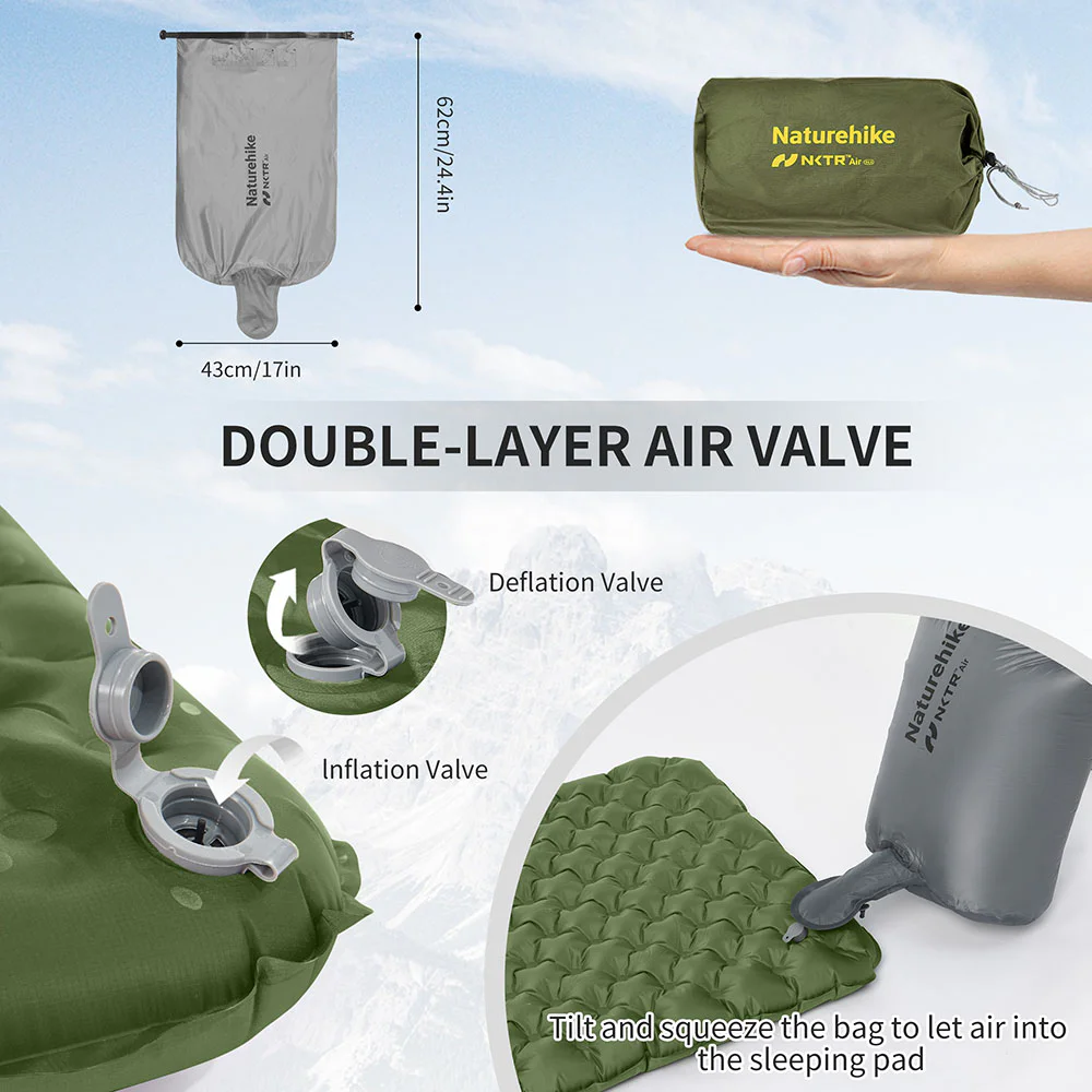 Naturehike 4.6R Ultra Light Inflatable Sleeping Pad | Best
